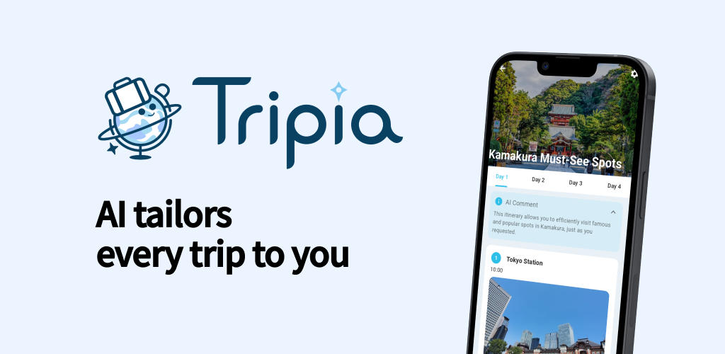 Tripia: AI Travel Planning App